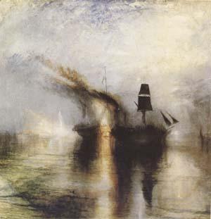 J.M.W. Turner Peace-Burial at Sea (mk09) Norge oil painting art